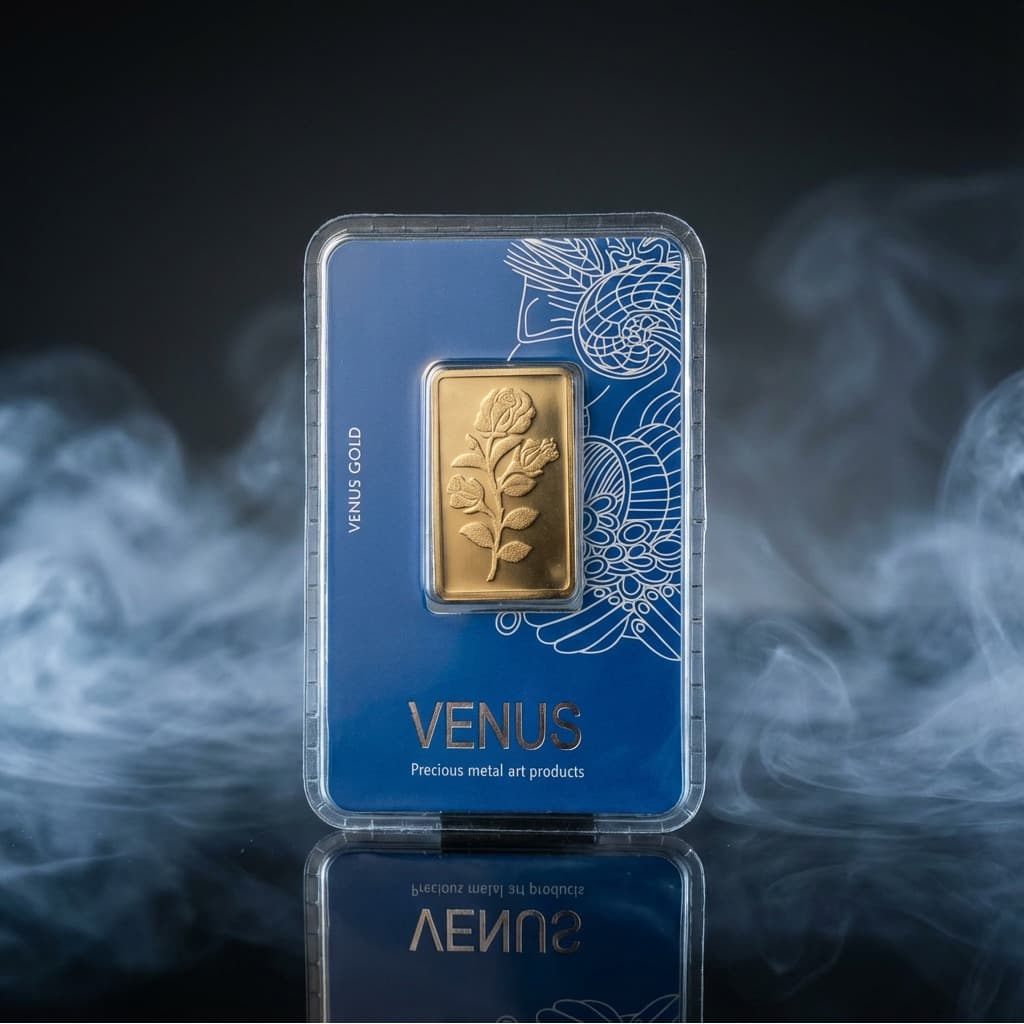 شمش طلا 400 سوتی ونوس 18 عیار
 - 2